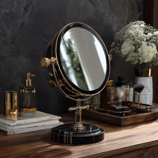 Helios Smart Mirror — the mirror moves to keep a person's reflection in view.